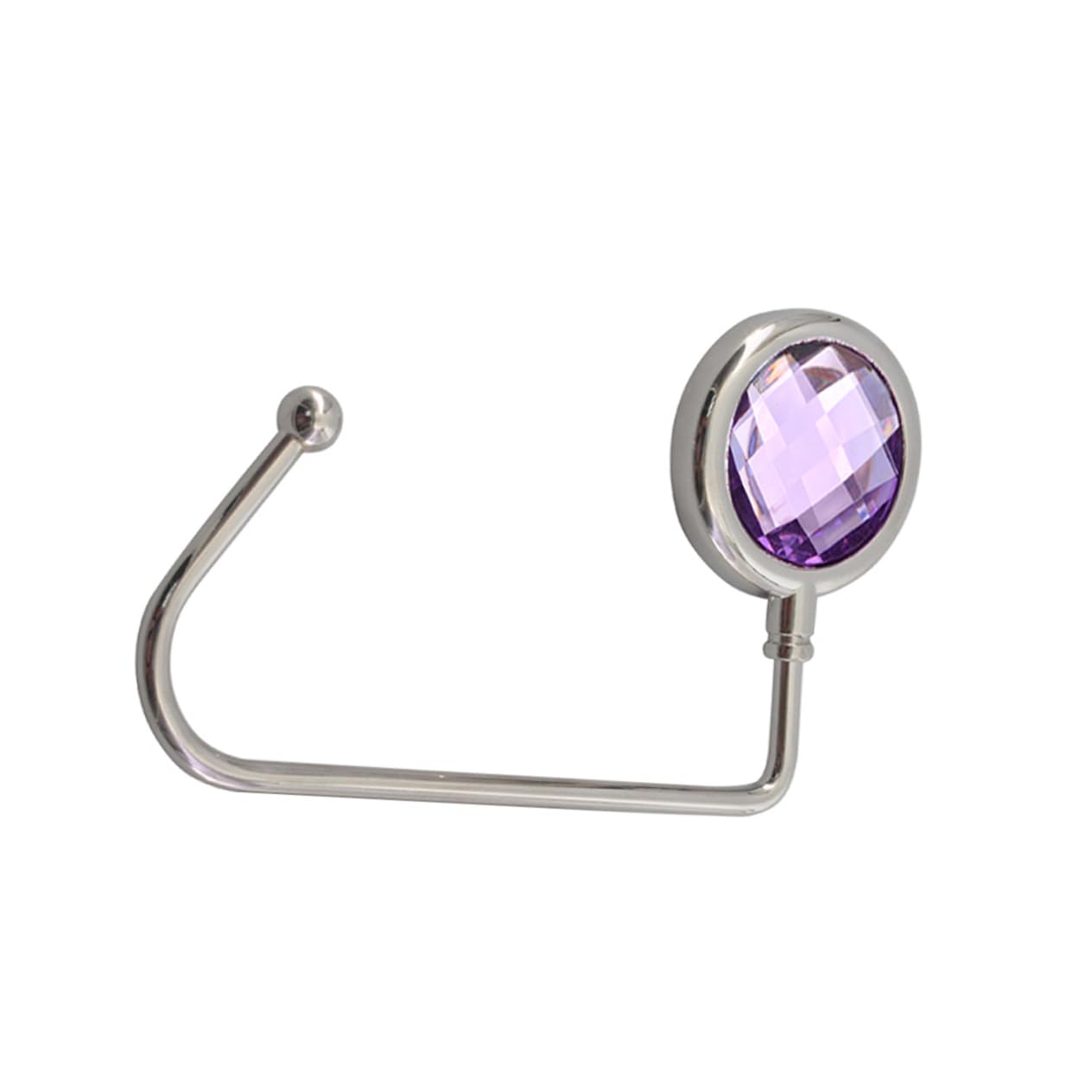 LIFKOME 2pcs Elegant Alloy Bag Hooks Desk Table Holders Non-Slip Base for Handbags Schoolbags Fashion Backpack Hooks