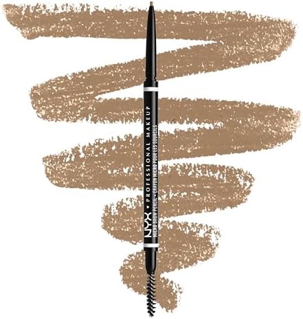 NYX PROFESSIONAL MAKEUP Micro Brow Pencil, Precise Tip, Waterproof, Vegan Eyebrow Pencil - Rich Auburn
