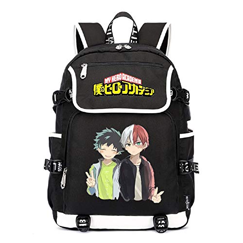 YOYOSHome Anime My Hero Academia Cosplay Boku no Hero Academia Bookbag Daypack Laptop Bag Backpack School Bag