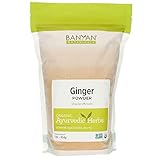 Banyan Botanicals Ginger Powder - Certified Organic, 1 lb - Zingiber officinale - Supports overall health, wellness and comfort