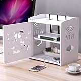 Photo Gallery yugxth scatola di immagazzinaggio wifi per montaggio a parete, armadio per la memorizzazione di supporti domestici, organizer per cavi da scrivania nascosto per ufficio e casa Photo Gallery yugxth scatola di immagazzinaggio wifi per montaggio a parete, armadio per la memorizzazione di supporti domestici, organizer per cavi da scrivania nascosto per ufficio e casa
