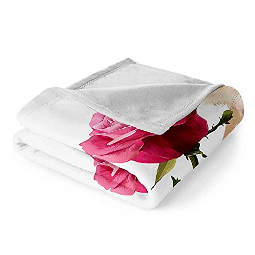 Couverture polaire nébuleuse verte en flanelle microfibre chaude et douce - 7