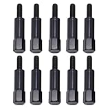 10 Pcs/Set Black Chrome Valve Cover Bolts Fits For Buick 400 430 455