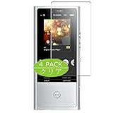 VacFun 4 Piezas HD Claro Protector de Pantalla para Sony NW-ZX100 Walkman, Screen Protector Sin Burbujas Pelcula Protectora (Not Cristal Templado)