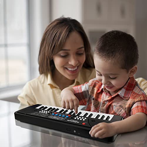 Eooleow EL-430A1-2023 Piano Keyboard For Kids, Eooleow 37 Keys Portable Electronic Piano For Kids With Microphone thumb #5