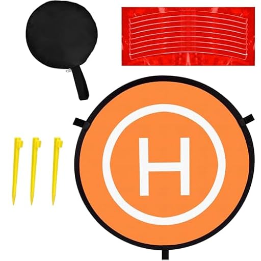 55CM Plataforma De Aterrizaje Drones,Plegable Drone Landing Pad,Accesorios Drone Mat Portátil,Para Mini 4 Pro/Air 2S/Mini 3 Pro/Mavic Mini 2/Mavic Air 2/Mini SE/Mavic 2 Pro/X8SE/FPV Drone,Kiuiom | Ya disponible en tu tienda friki favorita! En mundofriki.es!
