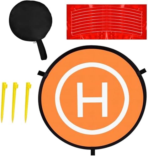 55CM Plataforma De Aterrizaje Drones,Plegable Drone Landing Pad,A...