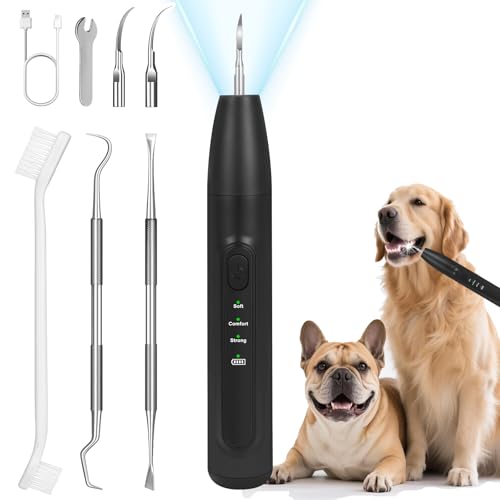 ZREVSB Dog Tooth Brushing Kit, Dog Teeth Cleaning...