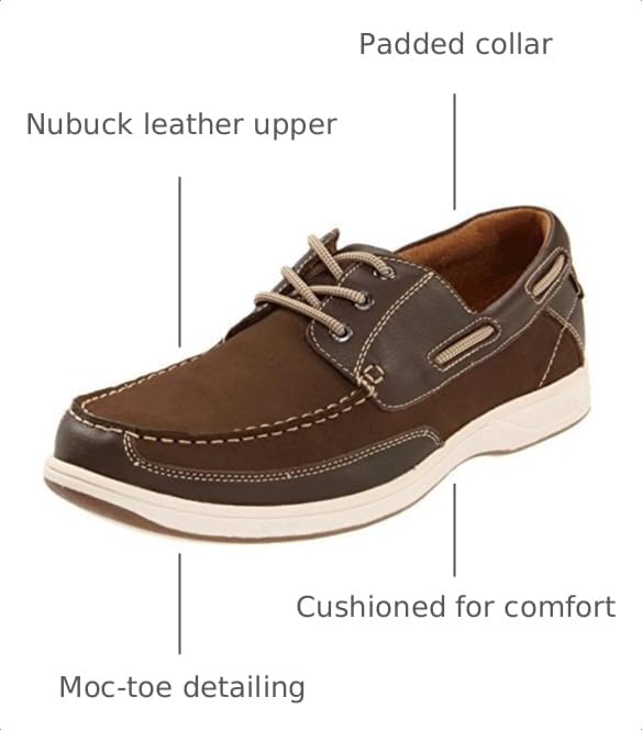 Image of Florsheim Lakeside Moc Toe Oxford Men's Oxford