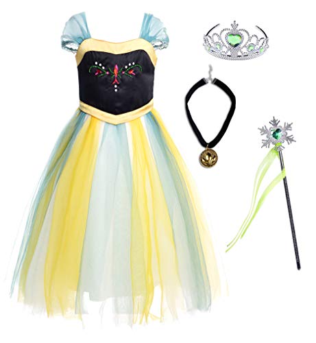  JerrisApparel Robe Costume Petites Filles Prin...