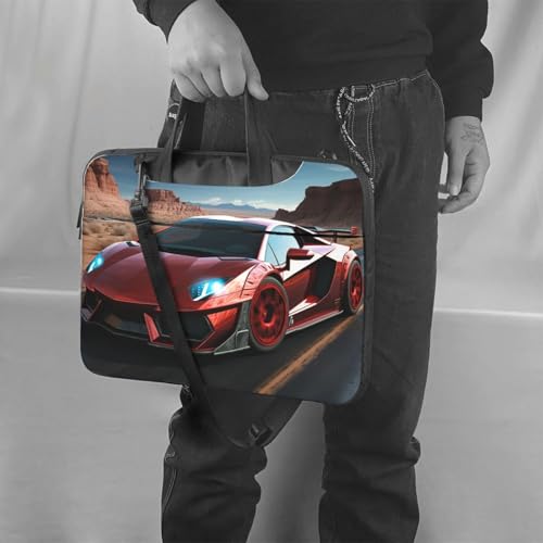 Bolso Computadora Portátil Rojo para Mujer y Hombre 13" miniatura 2