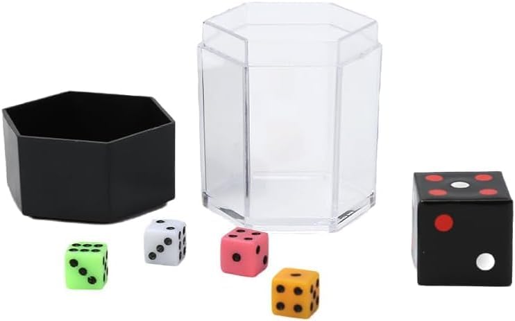MOMOMAGE Dice Bomb Magic Tricks Explode Explosion Dice Magic Props for Magicians Close up Street Illusions Gimmicks Mentalism Novelty Funny Toy (Multicolor)