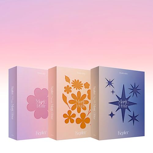 Kep1er Magic Hour album K-Pop complet 3 versions Standard Ver Moonlighted Sunkissed Beloved