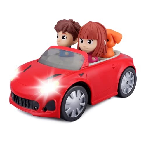 Premier cabriolet télécommandé BB Junior rouge le cadeau d'éveil parfait pour bébé - 2