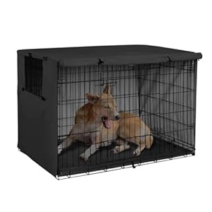 ZONADAH Hundekäfig Abdeckung 94 cm x 61 cm