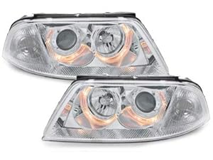 CR-Lights Angel Eyes Scheinwerfer Set Passat 3BG