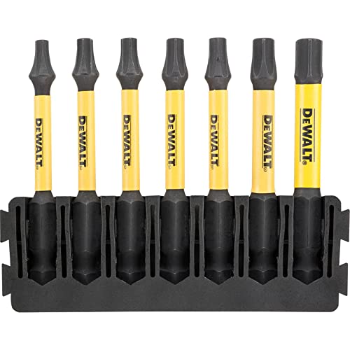 DeWalt FlexTorq - Juego de 7 puntas de destornillador Torx