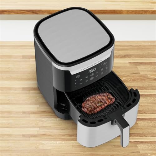 Tefal Easy Fry & Grill EY801D 6 5 Autonome Friteuse d'air chaud Acier inoxydable Neuf - vue 8