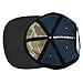Paramount Outdoors Local 6-Panel Rope Cap Puff Embroidery Local Baseball Cap Hat Comfort Snapback(Slate Blue - One Size)