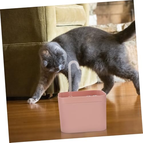 Fuente de agua para gatos portátil con bomba silenciosa miniatura 4
