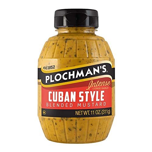 Plochman's Cuban Style Mustard 11 Ounces (2 Pack) #TOP1