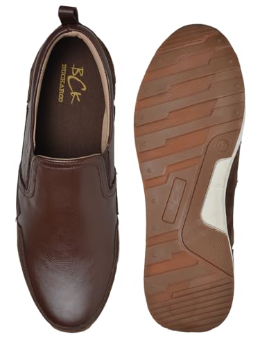 Image of Buckaroo ELVITA Natural Mild Leather Tan Casual Shoes for Mens