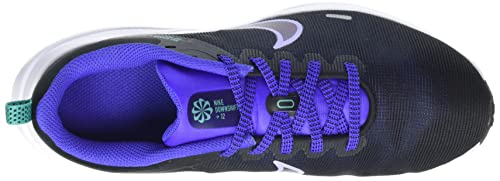 Nike Men's Downshifter 12 Trainers, Black Light Thistle Lapis White, 10 US