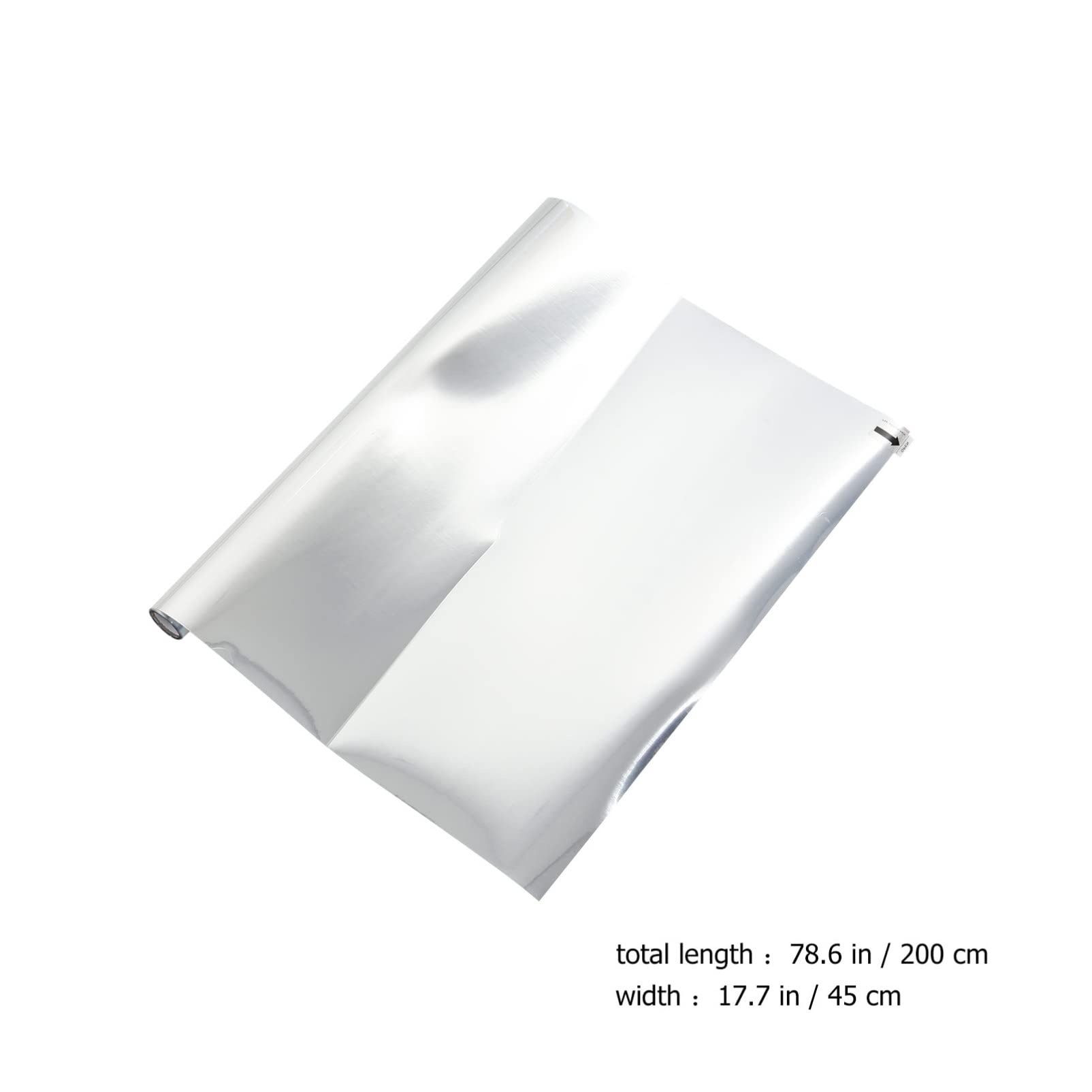 DECHOUS Privacy Window Film Privacy Window Film Window Privacy Film One Way Window Film Static Window Clings No Glue Glass Decals for Glass Window Door () 45x200CM Window Tint Window Tint