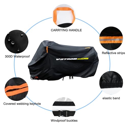 Housse de moto imperméable Suzuki V-Strom 800DE contre la rouille