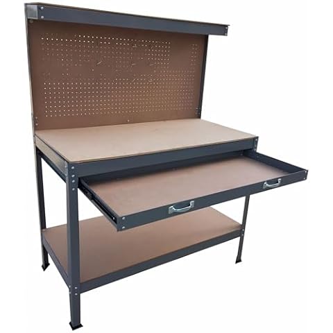 Établi WERKA PRO avec tiroir et étagères thumbnail