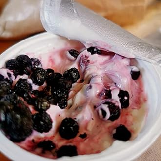 Freeze Dried Blueberry Wild | XXL 500g Freeze Dried Fruit | Mill Dried Blueberries for Vegan Wild Blueberry Powder | Fresh Bilberry Frozen and Fruit Bites Trail Mix with Strawberry Raspberry Smoothie