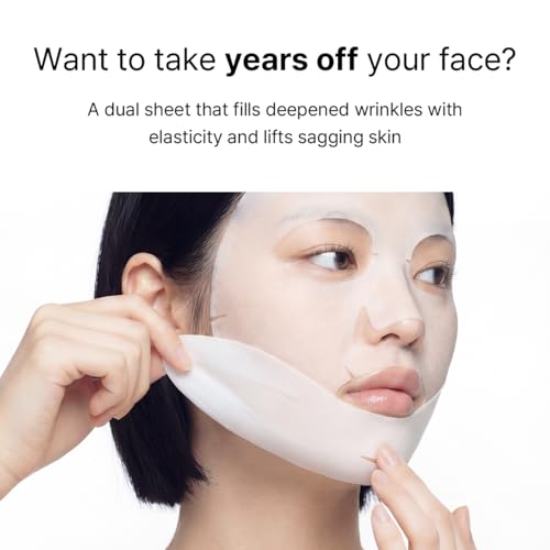 Image of MEDIHEAL Retinol Collagen Ampoule Lifting Mask (10 Counts) forV Line Mask, Anti-Aging - Helps Reduce Fine Lines & Wrinkles, and Smoothens Skin