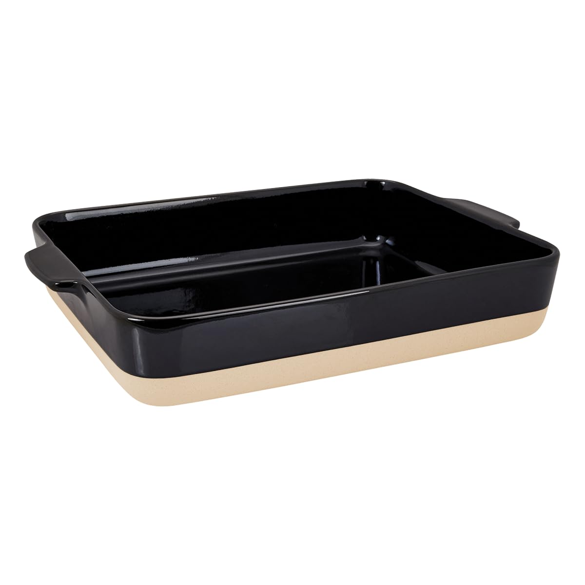 Plat à four céramique rectangulaire Lurch Terra Nova 32cm 2700ml noir