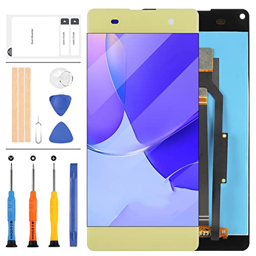 LADYSON Pour Sony Xperia XA F3113 F3111 F3115 Écran LCD tactile numériseur Assemblée Pièces de réparation (Or)
