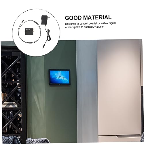 Convertidor de audio digital analógico para conectar TV moderna a amplificador antiguo 6