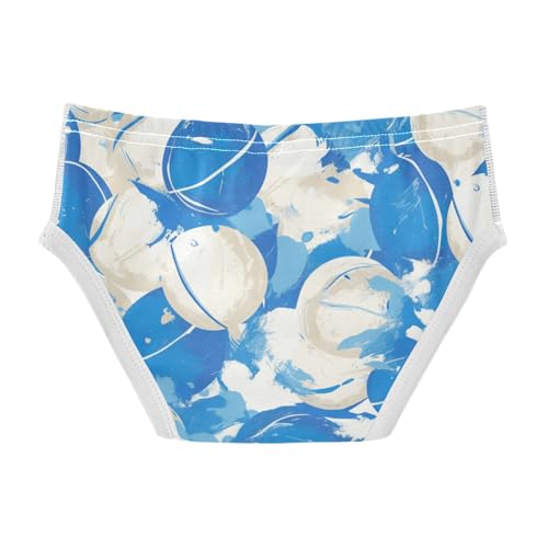 KLL Baseball Blue Stripoddler Boys' Comfort Training Underwear Breathable Undies2