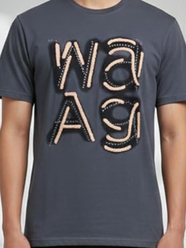 Image of Dollar Men's Pack of 1 Printed Non Zipper Round Neck T-Shirt
