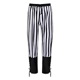 KEZONO 演出服 中世 衣装 メンズ 騎士 農民 パンツ ハロウィン コスプレ 仮装 ゴシック ルネサンス 海賊 ナビゲーター 脚包帯ズボン ステージ衣装 カジュアルパンツ 無地 速乾性 男性用 軽量 通気性 クリスマス パーティー 新年 演出服