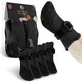 Scheppend Dog Socks to Prevent Licking Paws,Anti-Slip Socks for Senior Dogs Indoor Hardwood Floors,Summer Dog Paw Protectors for Dogs Hot Pavement XS