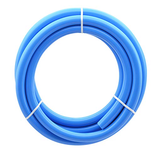 GAONA ガオナ 二槽式洗濯機用給水ホース 3.0m (長さ調節可能 ブルー) (日本製) GA-LC032