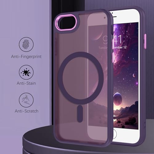 Coque violette iPhone 8 Plus MagSafe idéale pour vos trajets en voiture - 3