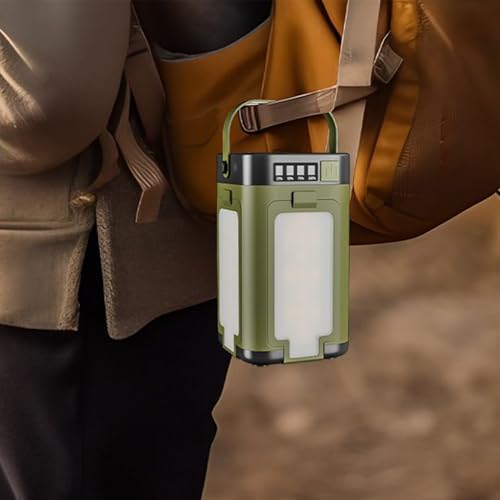 Lampe de camping avec 6 modes variables et batterie 2000 mAh
