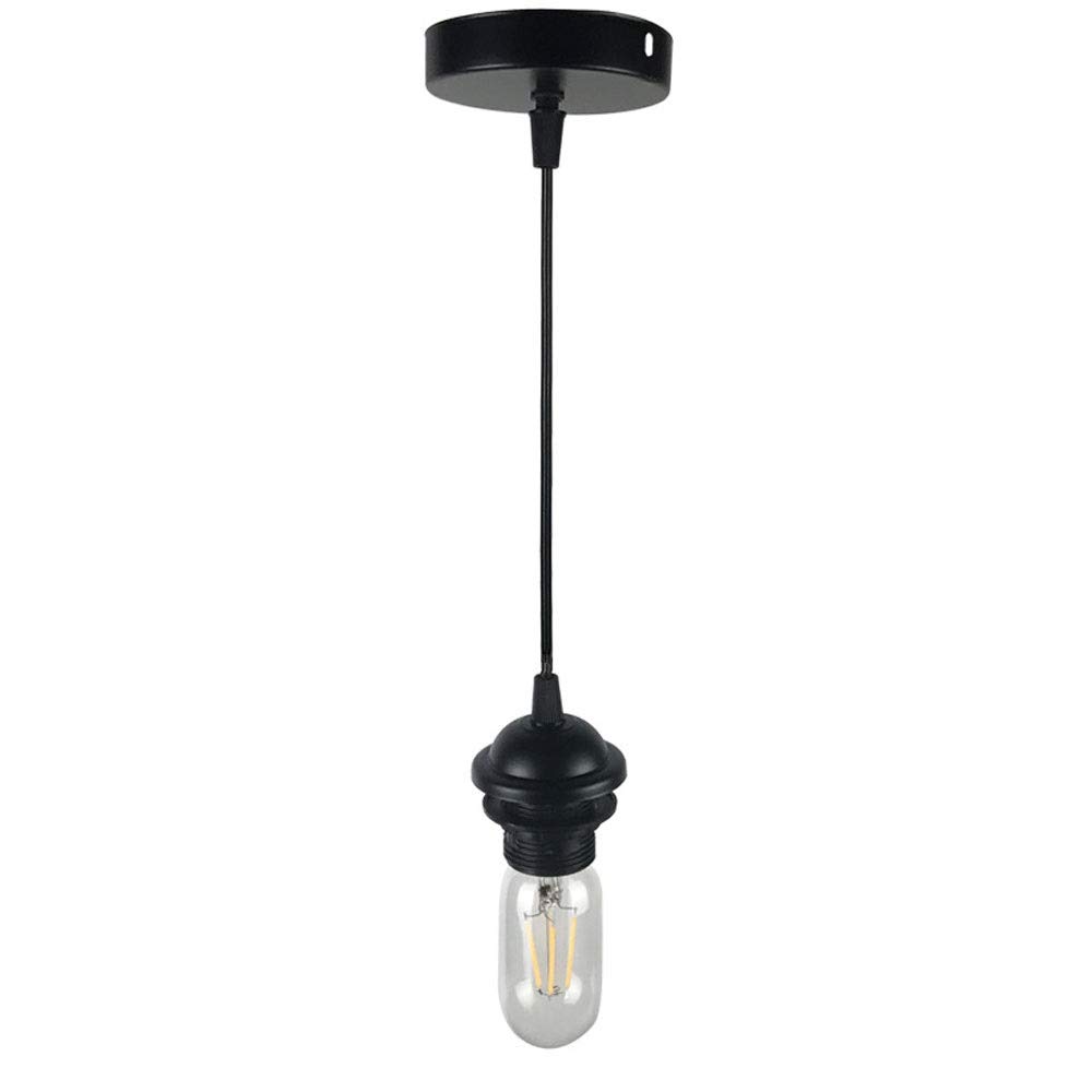 SXECAEPS Modern creative chandelier Simple Pendant Light Industrial Retro Style Creative Single Head Small Wrought Iron Metal Restaurant Bar Lighting Fixture Living Room Hotel Corrid