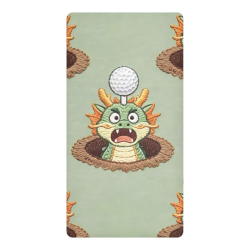 Housse matelas imperméable bébé fille 132x71 alèse cuna dragon - 2