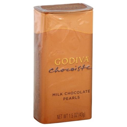 Godiva, Choc Box Milk Pearl, 1.5 OZ (Pack of 18)