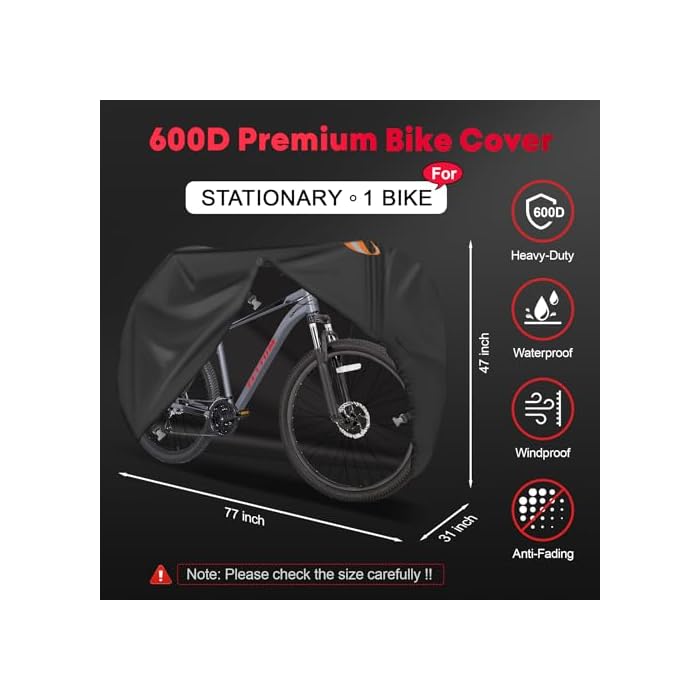 Zettum Bike Outdoor Bike Cover - Image 3