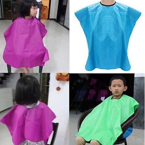 Kids-Haircut-Apron-Barbers-Hairdressing-Cape-Gown-Hair-Cutting-Cape-Hairdressing-Cloth-Apron-Salon-Gown-for-Home-Use-Random-Color