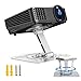 Beamer Wandhalterung, 360° Drehbare Beamer Ständer, Desktop Projektorhalterung, Projektor Halterung, Beamer Deckenhalterung Silber mit 1/4'' Schraubschnittstelle für Heimkino, Spielzimmer, Büro