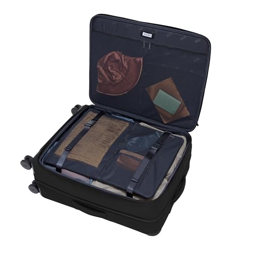 Away Softside Large Checked Suitcase, 29 Inch, Expandable Luggage For Men & Women, Durable Nylon Exterior, TSA Approved Lock, Ideal For Trips 2+ Weeks, Jet Black - Image 8