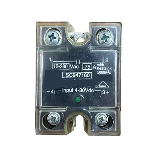 Relais statique SC947160 commutateur statique 75A tension commande 4-30 Vdc
